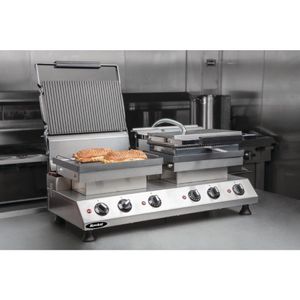 Rowlett Double Contact Grill Flat and Ribbed Plates - DA232