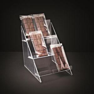 Matfer Chocolate Display Stand 3 Levels - Clear Plastic - 670899 - 10746-01