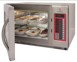Matfer 2 Magnetron Restaurant Microwave Oven - Standard - 240215 - 10595-01