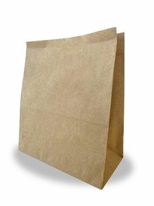 BioPak Brown Kraft Grab Bag No Handle (250) - 32x38x16 (Case of 250) - BAG-TA-G-LARGE - 1