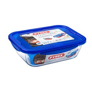 Pyrex Cook & Go Large Rectangular Dish With Lid 3.3Ltr - FU133 - 1