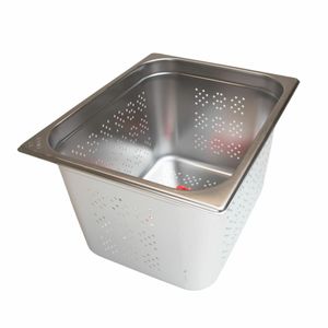 1/2 Perforated 200Mm S/S Pan - 122002 - 1