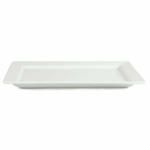 Olympia Wide Rim Rectangular Platter 400x 295mm - C362 - 3