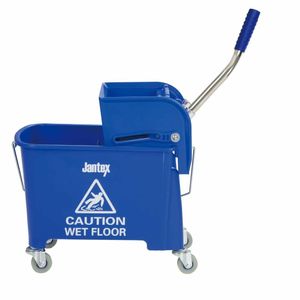 Jantex Kentucky Mop Bucket and Wringer 20Ltr Blue - DL913 - 3