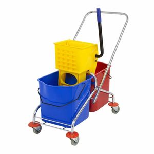 Jantex Dual Bucket Mop Wringer with Frame - M880 - 1