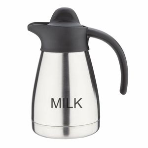 Olympia Screwtop Vacuum Milk Jug 500ml - CL371 - 1