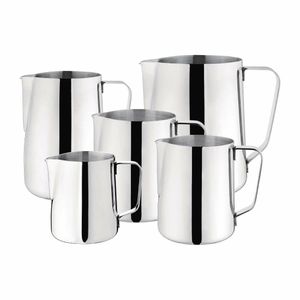 Olympia Stainless Steel Milk Jug 570ml - J317 - 3
