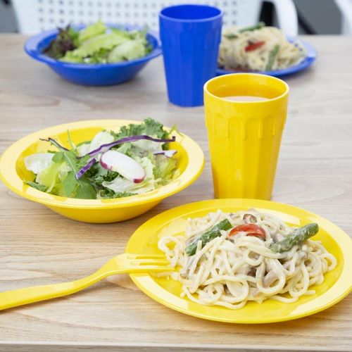 Olympia Kristallon Polycarbonate Tumblers Yellow 260ml (Pack of 12) - CB775 - 5