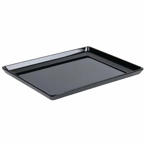 APS Float Melamine Tray Black GN 1/1 - Each - GF075 - 1