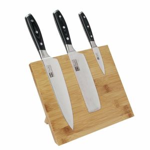 Vogue Wooden Magnetic Knife Stand 245mm - CP864 - 3