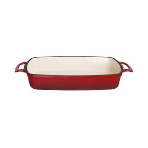 Vogue Red Cast Iron Casserole Dish 1.8Ltr - GH319 - 1