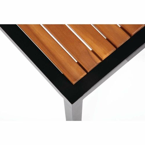 Bolero Steel & Acacia Side Chairs (Pack of 4) - DS150 - 13