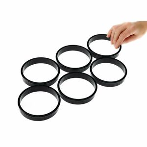 Matfer Bourgeat Exoglass Tart Ring 100mm (Pack of 6) - FA987 - 3