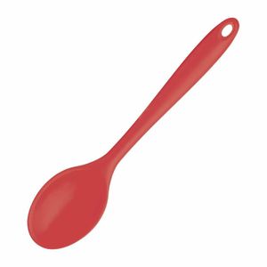 Vogue Silicone Cooking Spoon Red 27cm - GL350 - 1
