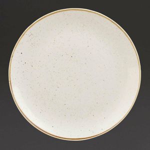 Churchill Stonecast Deep Coupe Plates Barley White 280mm (Pack of 12) - DS497 - 1