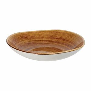 Churchill Stonecast Patina Organic Round Bowls Vintage Copper 38oz 253mm - FA606 - 3