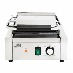 Nisbets Essentials Contact Grill Ribbed Top - DA396 - 3