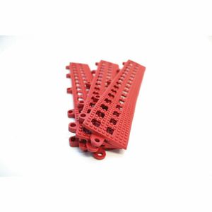 COBA Red Female Edge Flexi-Deck Tiles (Pack of 3) - GH605 - 1