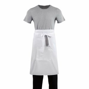 Regular Bistro Apron White - B132 - 1