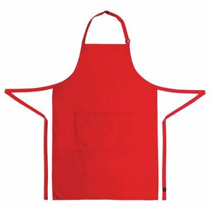 Chef Works Bib Apron Red - B196 - 3