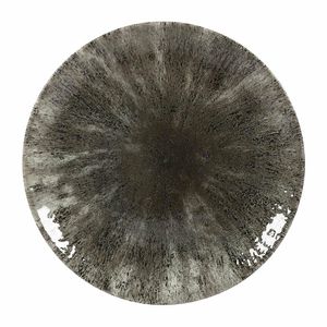 Churchill Stone Quartz Black Evolve Coupe Plates 217mm (Pack of 12) - DY894 - 1