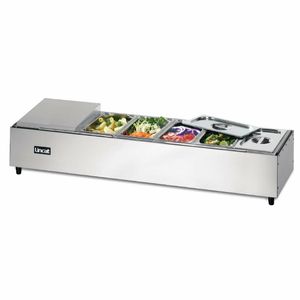 Lincat Seal Food Preparation Bar 5 x 1/3 GN - 1