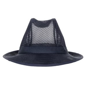 Trilby Hat with Snood Navy Blue L - A654-L - 3