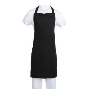 Whites Polycotton Bib Apron Black XL - B887 - 1