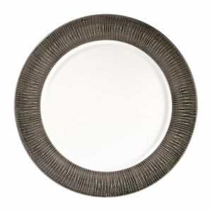 Churchill Bamboo Spinwash Footed Plates Dusk 305mm (Pack of 12) - FD810 - 1