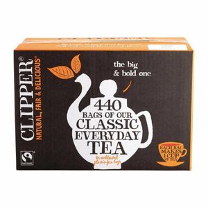 Clipper Fairtrade Teabags (Pack of 440) - FW824 - 1
