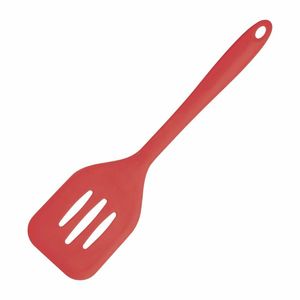 Vogue Silicone Flexible Slotted Turner Red 31cm - GL217 - 1