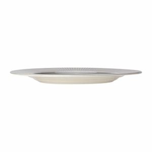 Steelite Willow Mist Gourmet Plates Large Well Grey 285mm (Pack of 6) - VV1793 - 3