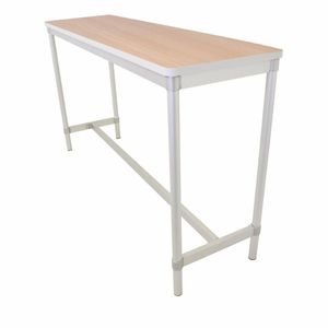Gopak Enviro Indoor Beech Effect Rectangle Poseur Table 1200mm - DG131-BE - 1