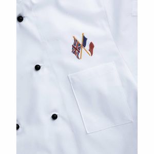 Embroidery Crossed Flags - A997-DK - 1