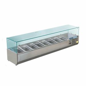 Polar G-Series Countertop Prep Fridge 8x 1/3GN - GD877 - 1