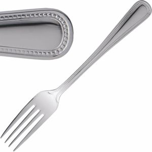 Amefa Bead Dessert Fork (Pack of 12) - GD956 - 1
