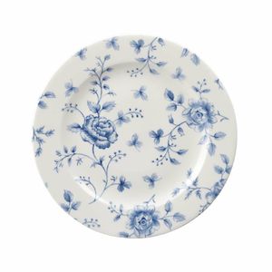 Churchill Vintage Prints Tea Plates Prague Rose Print 210mm (Pack of 6) - GF611 - 1