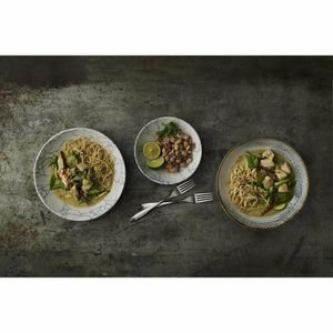 Churchill Studio Prints Kintsugi Pearl Evolve Coupe Bowl Grey 248mm (Pack of 12) - FS940 - 3
