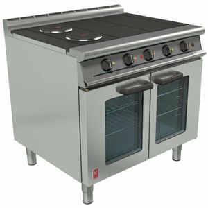 Falcon Dominator Plus 4 Hotplate Oven Range with Fan Assisted Oven E3101 OTC - GP079 - 1