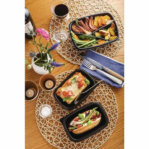 Fastpac Small Rectangular Food Containers 500ml / 17oz - DW782 - 2