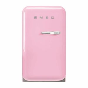 Smeg 50s Retro Mini Bar Fridge Pink FAB5LPK5 - 1