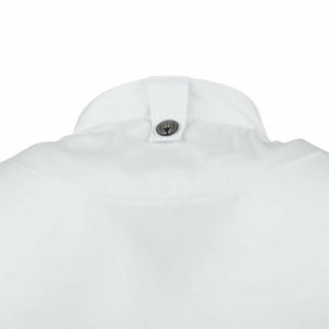 Chef Works Cannes Short Sleeve Chefs Jacket Size S - 4