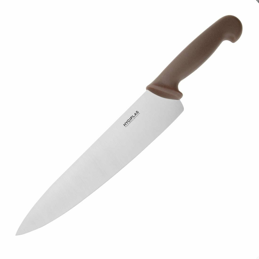 Hygiplas Cooks Knife Brown 25.4cm - 1