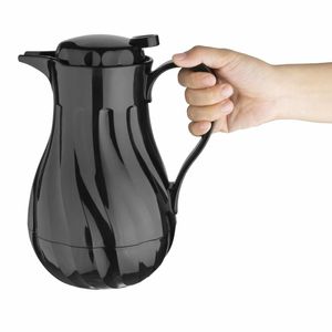 Olympia Insulated Swirl Jug Black 1.2Ltr - CH117 - 3