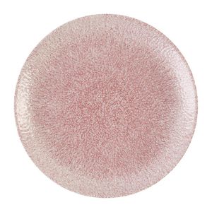 Churchill Studio Prints Raku Rose Quartz Pink Coupe Plate 217mm (Pack of 12) - DX838 - 1