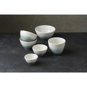Churchill Studio Prints Raku Topaz Blue Deep Bowl 240ml (Pack of 12) - DX109 - 3