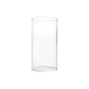 Hollowick Cylinder Globe Clear Tall Glass Globe 62mm x 118mm (Pack of 12) - VV4086 - 1