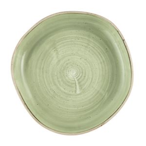 Churchill Stonecast Sage Green Organic Walled Bowls 232mm (Pack of 6) - HR417 - 1