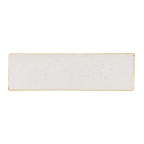 Churchill Stonecast Barley White Oblong Plates 300 x 90mm (Pack of 6) - HR398 - 1