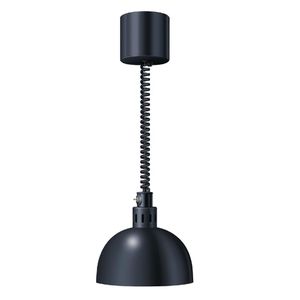 Hatco Decorative Heat Lamp Bold Black DL-750-RL - DZ843 - 1